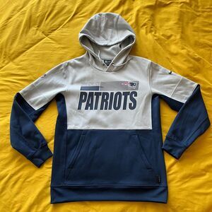Nike New England Patriots Football Dri-Fit On Field Hoodie Sweatshirt Celtics